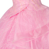 Wicked Witch Glinda Pink Cosplay Costume Halloween Suit Version 2 BEcostume