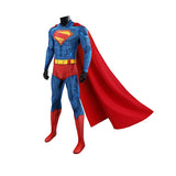 Superman Cosplay Costume 2025 Printed Superman Cosplay Superhero Jumpsuit Becostume