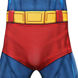 Superman Cosplay Costume 2025 Printed Superman Cosplay Superhero Jumpsuit Becostume