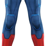 Superman Cosplay Costume 2025 Printed Superman Cosplay Superhero Jumpsuit Becostume