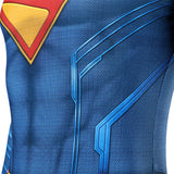 Superman Cosplay Costume 2025 Printed Superman Cosplay Superhero Jumpsuit Becostume