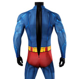 Superman Cosplay Costume 2025 Printed Superman Cosplay Superhero Jumpsuit Becostume