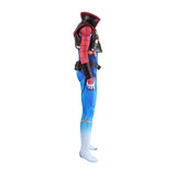 Marvel Rivals Spider Punk Cosplay Costume Halloween Outfits Becostume