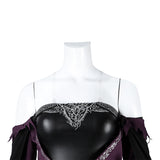 Elden Ring Nightreign Recluse Cosplay Costume Black Purple Halloween Outfit Becostume