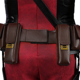 Kids Deadpool 3 Wade Wilson Cosplay Costume Deadpool Wolverine Halloween Outfit Becostume