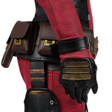 Kids Deadpool 3 Wade Wilson Cosplay Costume Deadpool Wolverine Halloween Outfit Becostume