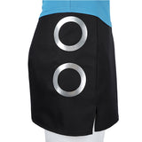 One Piece Season 2 Live Action Nami Cosplay Costume Blue Suit Becostume