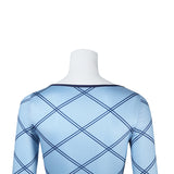 One Piece Season 2 Live Action Nami Cosplay Costume Blue Suit Becostume