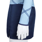 One Piece Season 2 Live Action Nami Cosplay Costume Blue Suit Becostume