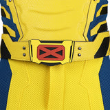 Kids Wolverine Suit Halloween Kids Cosplay Costume Full Suit Becostume