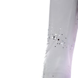 Wicked Witch 2 Glinda Purple Cosplay Costume Halloween Dress Suit BEcostume