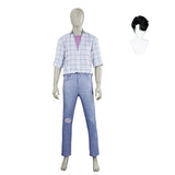 Kpop Demon Hunters Saja Boys Jinu Cosplay Costume With Wig Halloween Outfit Becostume