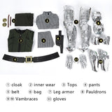 Doctor Doom Cosplay Costume Halloween Black Outfit Becostume