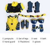 Kids Wolverine Suit Halloween Kids Cosplay Costume Full Suit Becostume