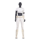 Star Wars Padme Amidala White Cosplay Costume Attack of the Clones Hallwoeen Outfit Becostume