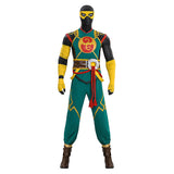 Marvel Rivals Iron Fist Cosplay Costume With Eye Mask Halloween Suit Becostume