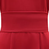 The Handmaid's Tale Red Hooded Cape Cosplay Costume Halloween Outfit Becostume