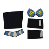 Queen of the Damned Akasha Cosplay Costume Blue Halloween Suit Becostume