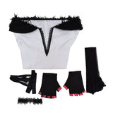 Lili Tekken 8 Cosplay Costume White Dress Suit Halloween Outfit Becostume