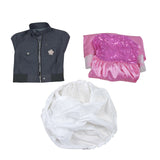 Doctor Who New Earth Rose Tyler Pink Dress and Jacket Cosplay Costume BEcostume