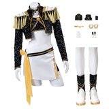 Kpop Demon Hunters Mira Cosplay Costume Golden Black Dance Outfit Becostume