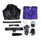 Nina Williams Tekken 8 Cosplay Costume Leather Jacket Dress Suit Halloween Outfit Becostume