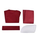 The Handmaid's Tale Hooded Cape Cosplay Costume Halloween Outfit Becostume