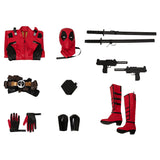 Lady Deadpool Cosplay Costume Female Deadpool & Wolverine Halloween Suit