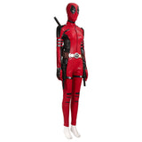 Lady Deadpool 3 Cosplay Costume 2024 Deadpool Wolverine Female Updated Halloween Outfit