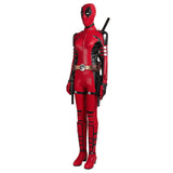 Lady Deadpool 3 Cosplay Costume 2024 Deadpool Wolverine Female Updated Halloween Outfit