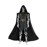 Doctor Doom Cosplay Costume Halloween Black Outfit Becostume