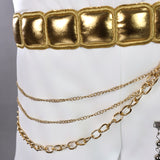 Kids Kpop Demon Hunters Rumi Kids White Stage Dance Leather Outfit Halloween BEcostume