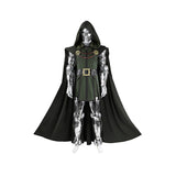 Doctor Doom Cosplay Costume Halloween Black Outfit Becostume