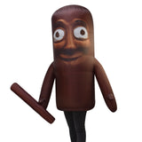Tung Tung Tung Costume Tung Sahur Costume Inflatable Suit Adults Kids Halloween Outfit Becostume