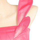 Wicked Glinda Oz Ball Gown Pink Dress Cosplay Costume Halloween Suit BEcostume