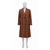 15th Doctor Ncuti Gatwa 2025 New Season Cosplay Costume Doctor Who Brown Plaid Clothing