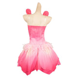 Wicked Glinda Oz Ball Gown Pink Dress Cosplay Costume Halloween Suit BEcostume