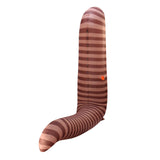 Inflatable Worm Funny Costume Halloween Party Brown Striped Adult Kid Becostume