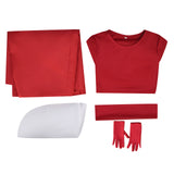The Handmaid's Tale Red Hooded Cape Cosplay Costume Halloween Outfit Becostume