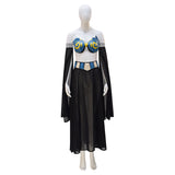 Queen of the Damned Akasha Cosplay Costume Blue Halloween Suit Becostume