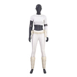 Star Wars Padme Amidala White Cosplay Costume Attack of the Clones Hallwoeen Outfit Becostume