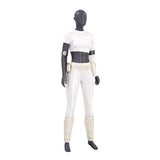 Star Wars Padme Amidala White Cosplay Costume Attack of the Clones Hallwoeen Outfit Becostume