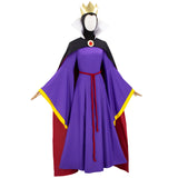 Snow White Evil Queen Cosplay Costume Stepmother Costume For Women With Cape Becostume