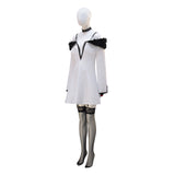 Lili Tekken 8 Cosplay Costume White Dress Suit Halloween Outfit Becostume