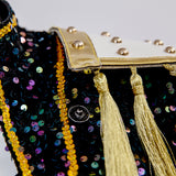 Kpop Demon Hunters Mira Cosplay Costume Golden Black Dance Outfit Becostume