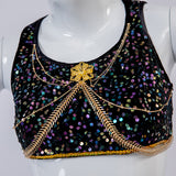 Kpop Demon Hunters Mira Cosplay Costume Golden Black Dance Outfit Becostume