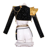 Kpop Demon Hunters Rumi Golden Black Performance Dance Outfit Ver2 Becostume