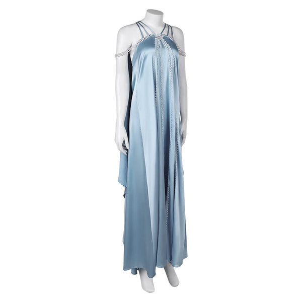 Star Wars Padme Dress Women Blue Queen Padme Amidala Costume Halloween