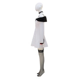 Lili Tekken 8 Cosplay Costume White Dress Suit Halloween Outfit Becostume