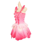 Wicked Glinda Oz Ball Gown Pink Dress Cosplay Costume Halloween Suit BEcostume